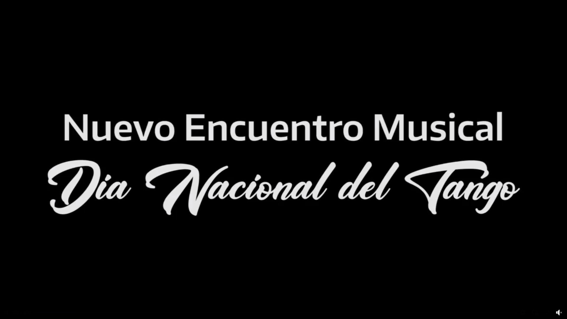 Nuevo Encuentro Musical: Día Nacional del Tango